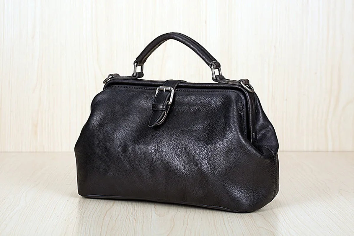 Leather Handbags Women Bags Designer Luxury 100% Genuine Leather Men Women Handbag for Travel anti Theft Shoulder Bags