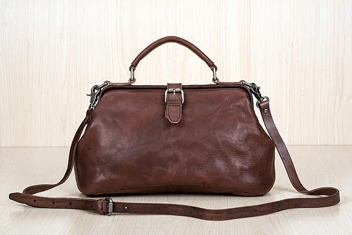Leather Handbags Women Bags Designer Luxury 100% Genuine Leather Men Women Handbag for Travel anti Theft Shoulder Bags
