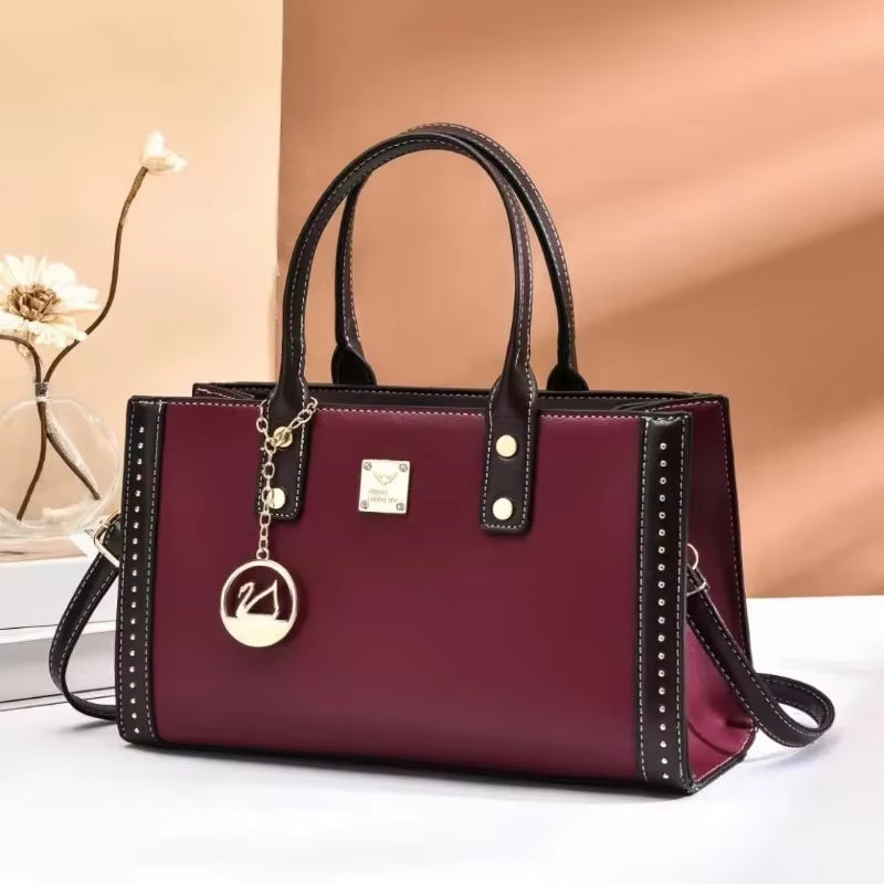 Quality Leather Luxury Handbags Women Bags Designer Crossbody Bags for Women Large Capacity Ladies Casual Tote Bag Sac a Main