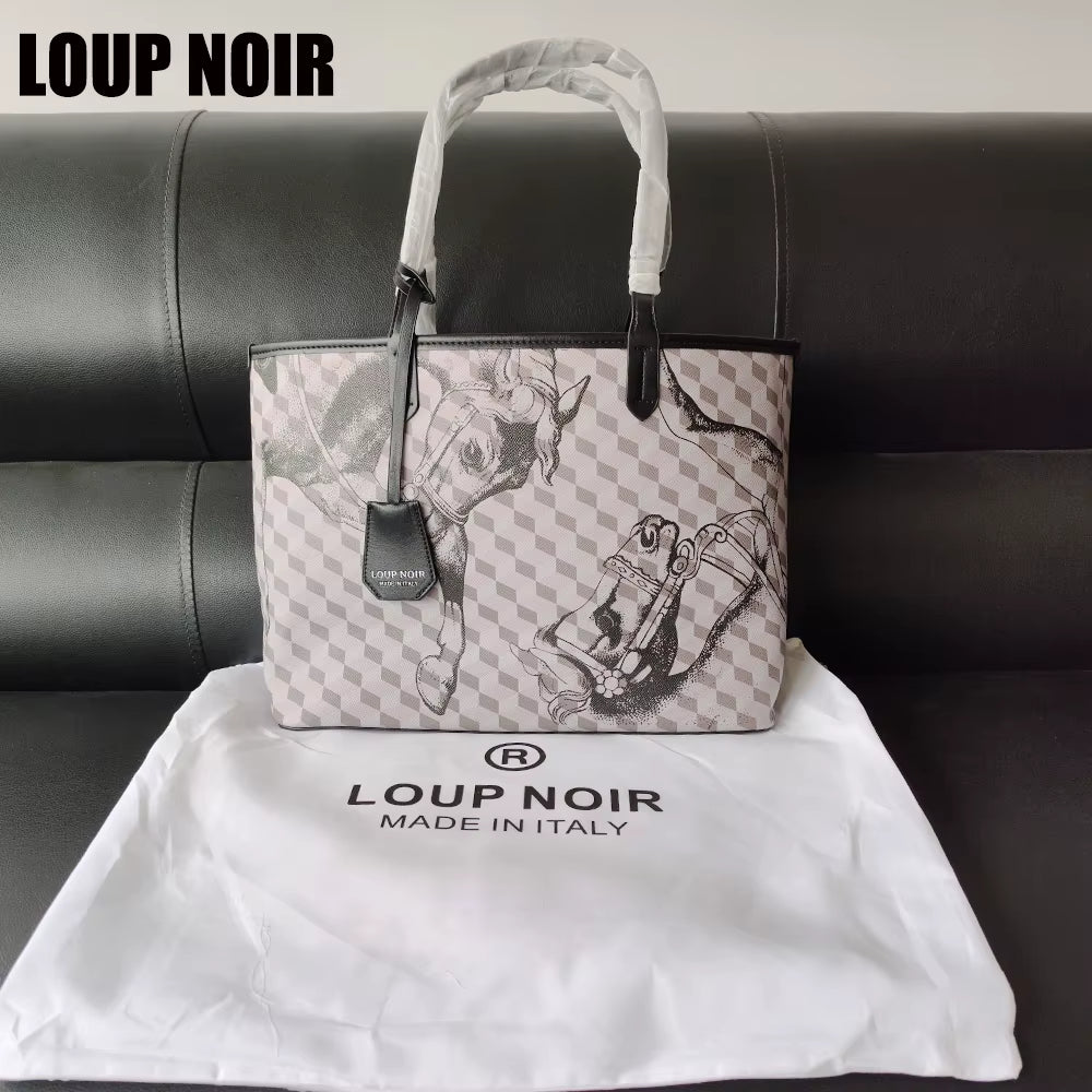 New Tote Bag for Women Famous Brands Bag Casual Totes Large Capacity Noir Bag Shoulder Women Bags High Quality