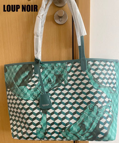 New Tote Bag for Women Famous Brands Bag Casual Totes Large Capacity Noir Bag Shoulder Women Bags High Quality