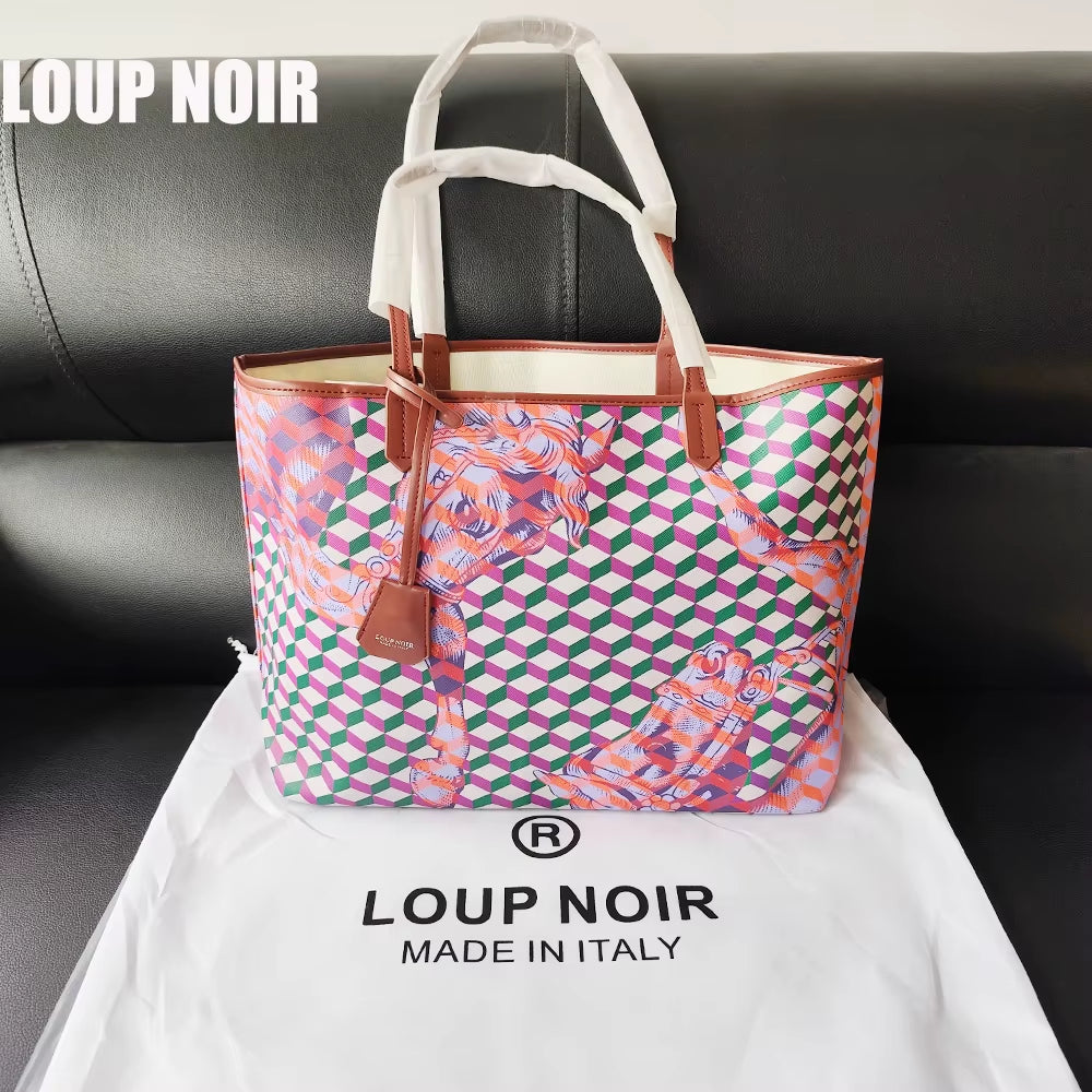 New Tote Bag for Women Famous Brands Bag Casual Totes Large Capacity Noir Bag Shoulder Women Bags High Quality